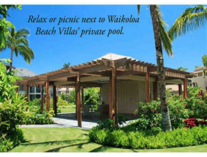 WAIKOLOA BEACH VILLA, BIG ISLAND HAWAII - 6 night stay in penthouse condo for 4 people