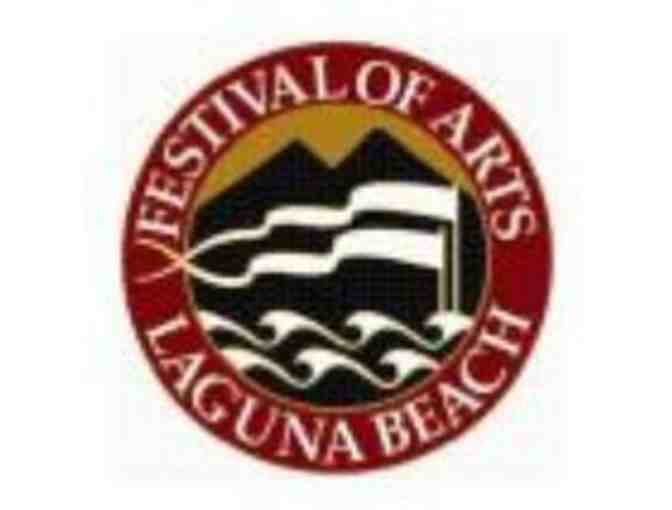 The Festival Of Arts Laguna Beach, CA admission for two