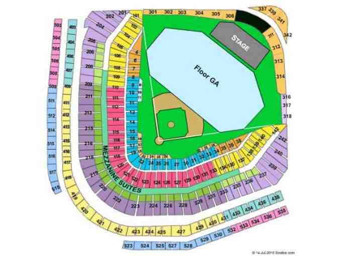 2 Tickets to Luke Bryan on Saturday, Sept. 1 at Wrigley Field