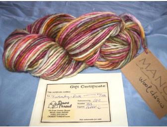 $15 Gift Certificate to Desert Thread!