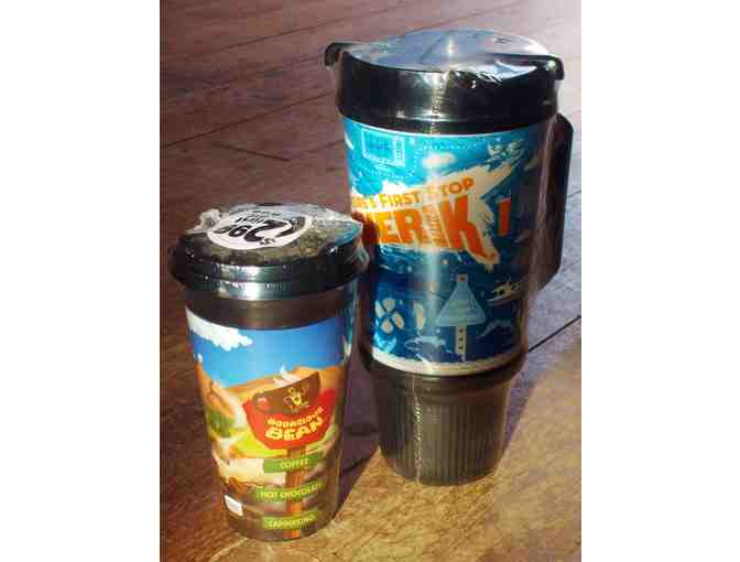 32 oz. Insulated Mug and Reusable Travel Coffee Mug from the North Moab Maverik