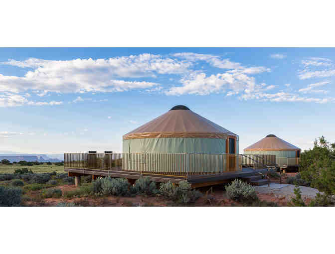 One Night Yurt Stay at Dead Horse Point State Park