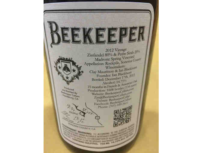 2012 Beekeeper Cellars Rockpile Zinfandel 2012 Beekeeper Cellars Rockpile Howell Mountain Zinfandel